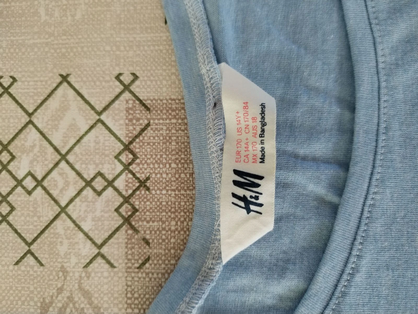 Bonita camiseta fina de algodón para el verano, talla m. – photo 4